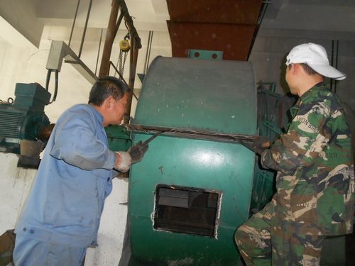 檢修鍋爐除塵器引風機 檢修鍋爐除塵器引風機