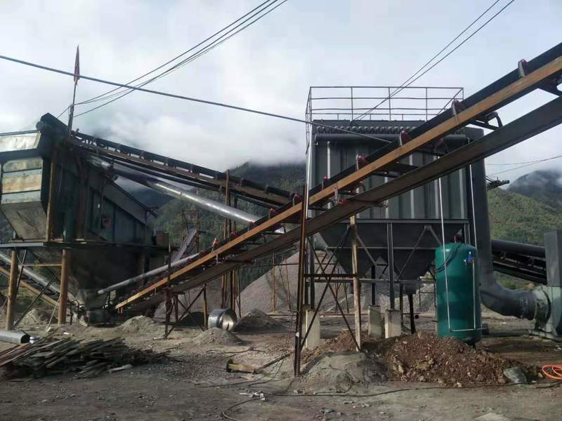 制砂機生產(chǎn)線除塵器